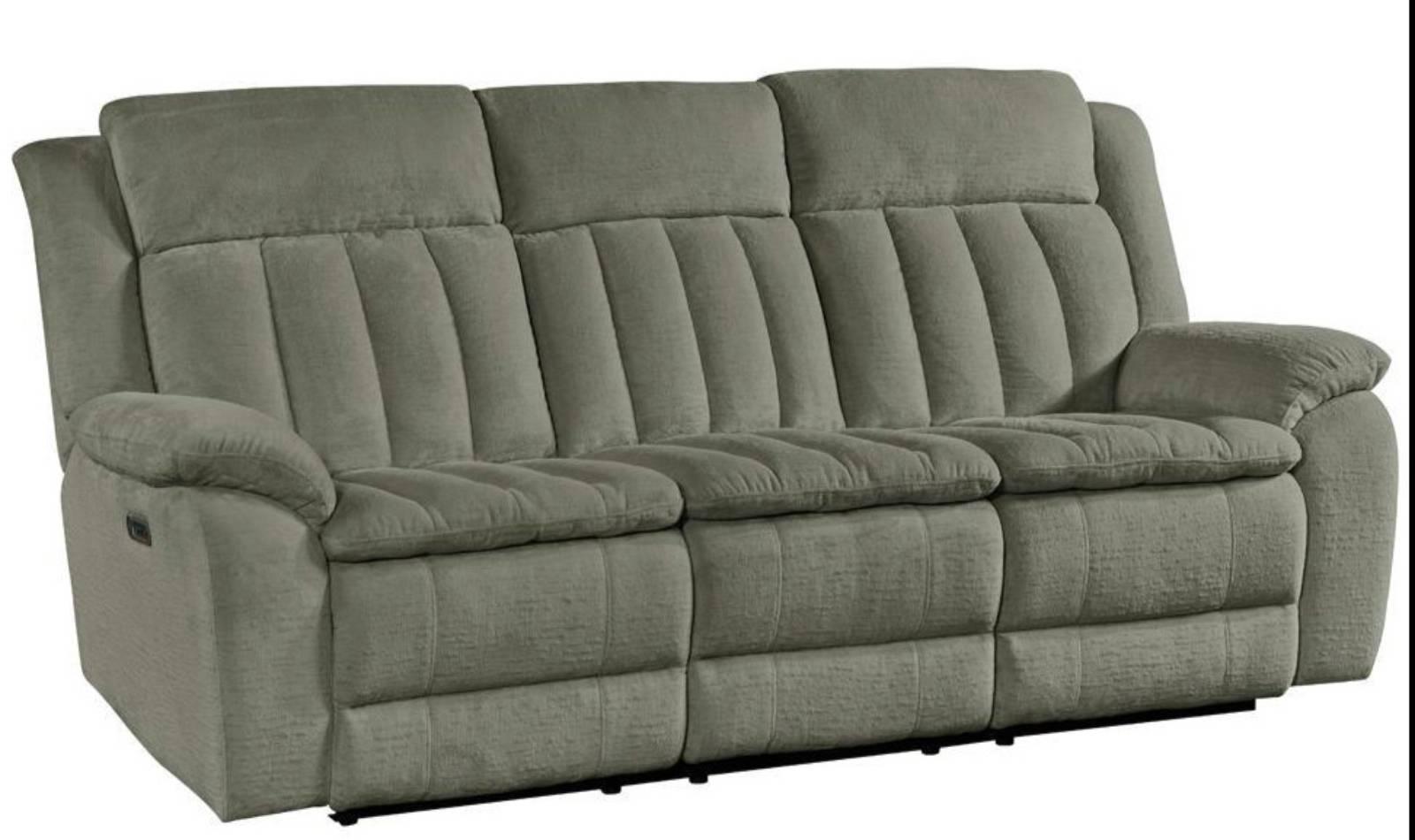 Parker House Furniture Cuddler Power Sofa in Laurel Dove - Ideal Furniture (Fresno,CA)