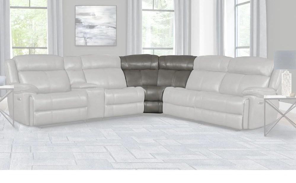 Parker House Furniture Eclipse Corner Wedge in Florence Heron