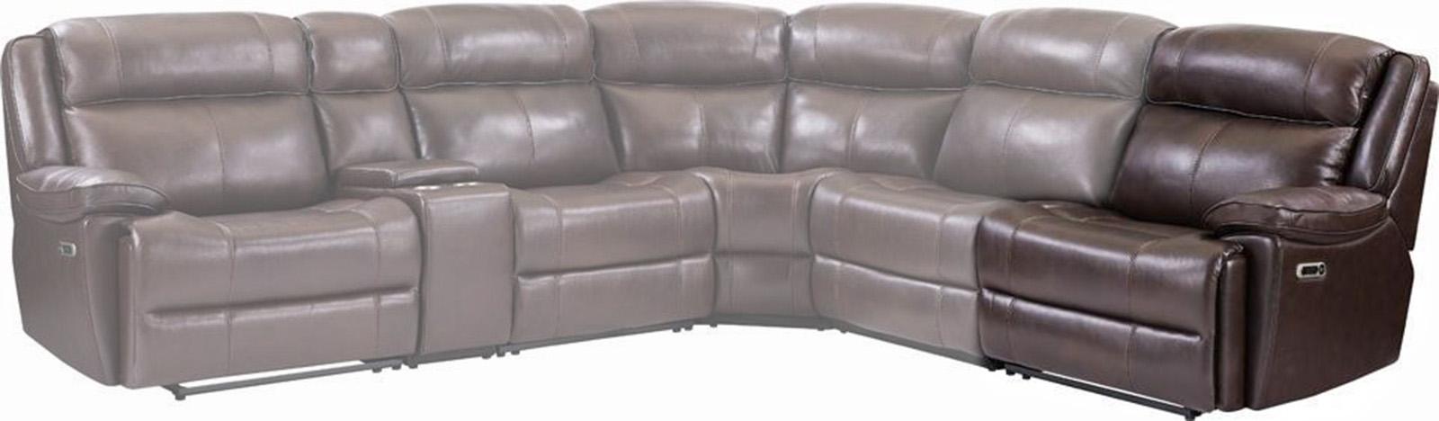 Parker House Furniture Eclipse Power Right Arm Facing Recliner in Florence Brown - Ideal Furniture (Fresno,CA)