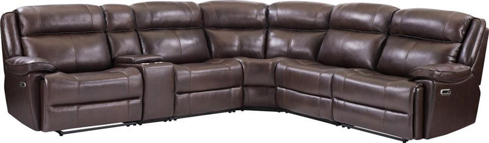 Parker House Furniture Eclipse Power Left Arm Facing Recliner in Florence Brown - Ideal Furniture (Fresno,CA)