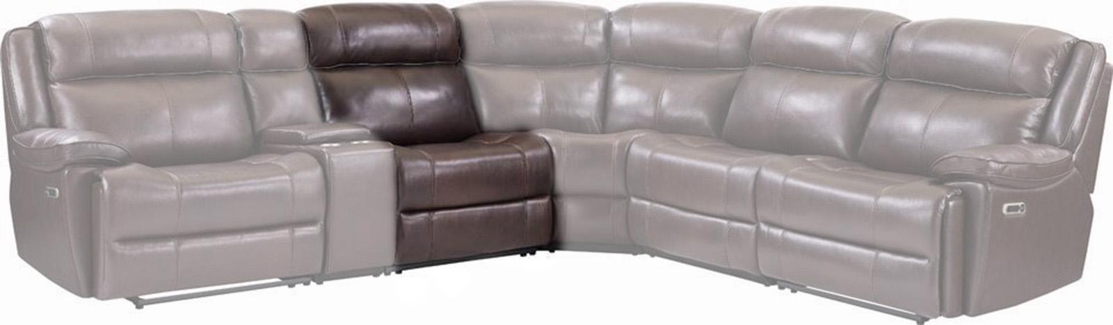 Parker House Furniture Eclipse Power Armless Recliner in Florence Brown - Ideal Furniture (Fresno,CA)