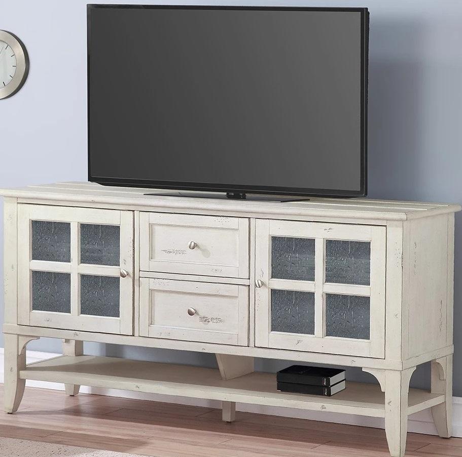 Parker House Hilton 63 in. TV Console in Vintage Antique Storm - Ideal Furniture (Fresno,CA)