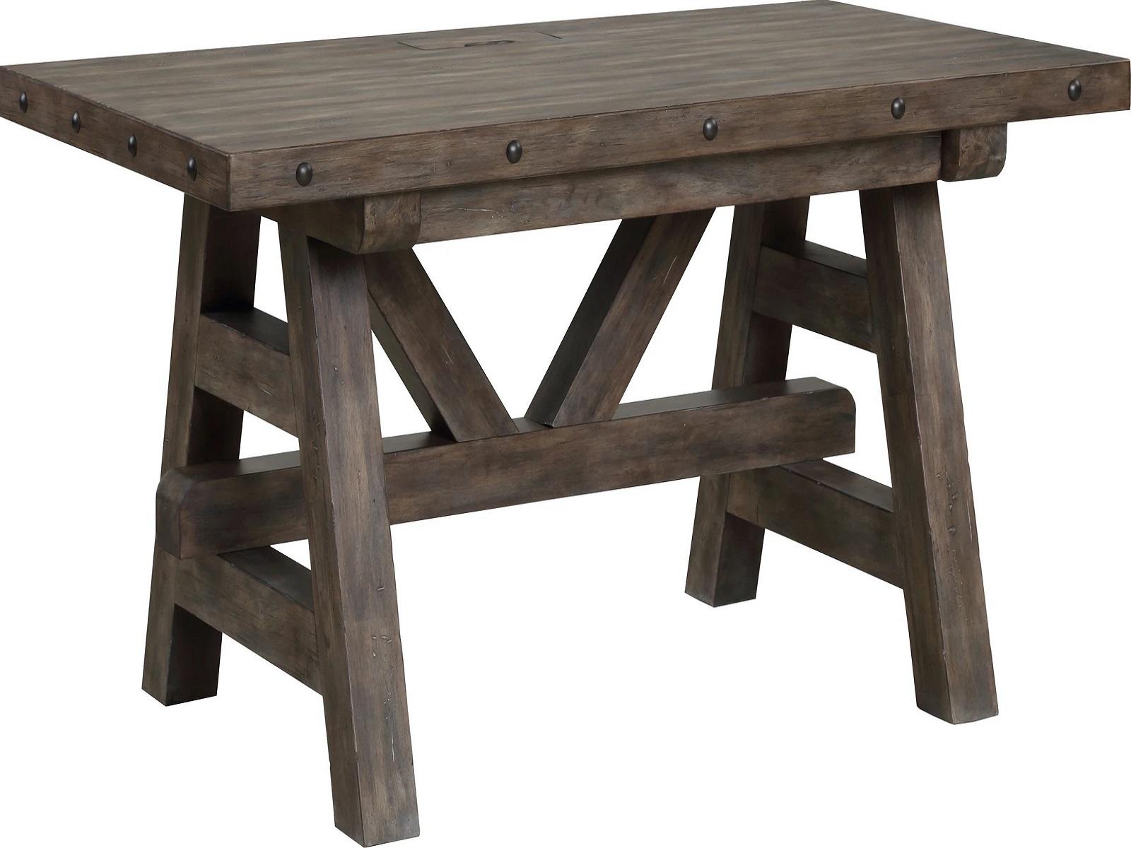 Parker House Lodge Desk in Siltstone - Ideal Furniture (Fresno,CA)