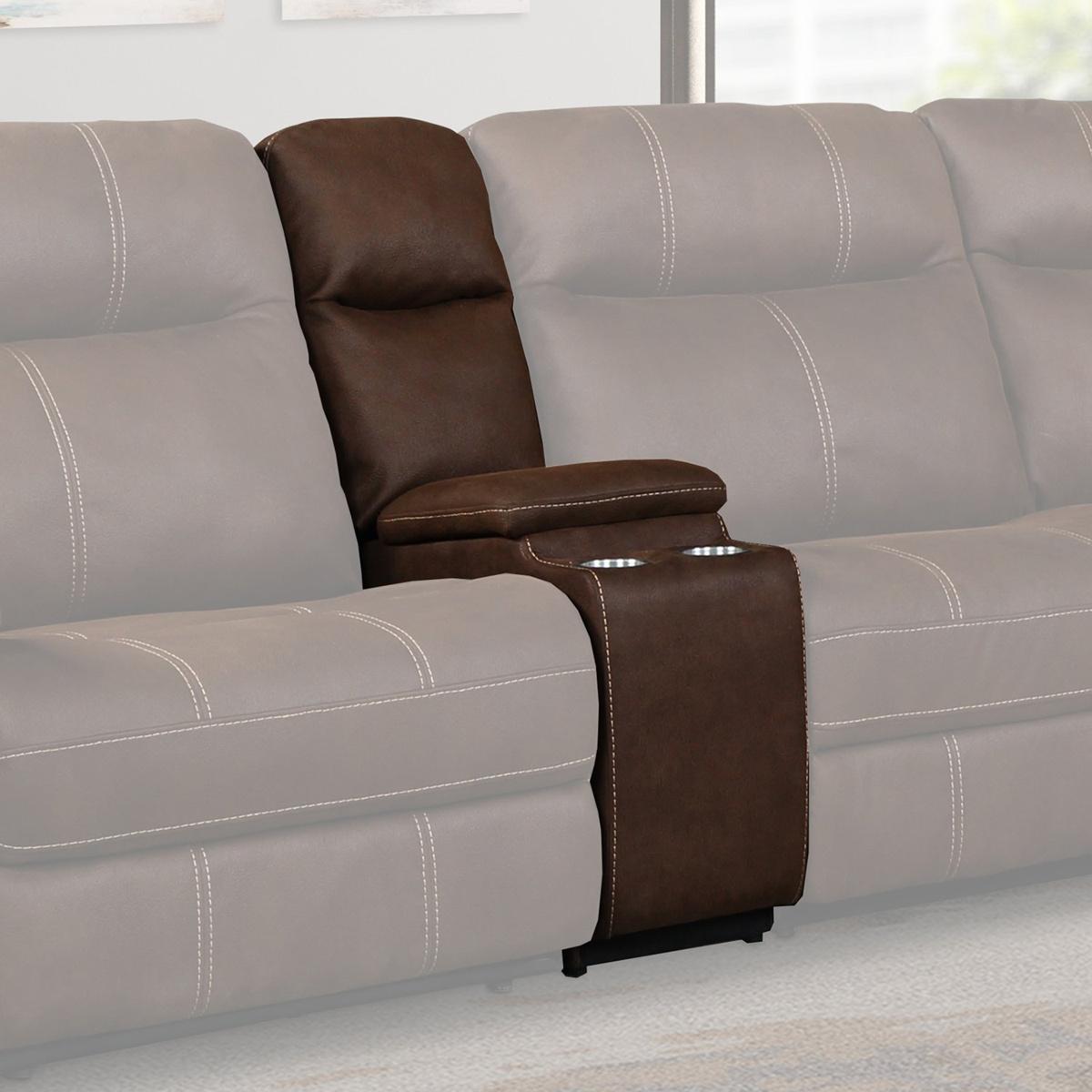 Parker House Mason Entertainment Console in Dark Kahlua