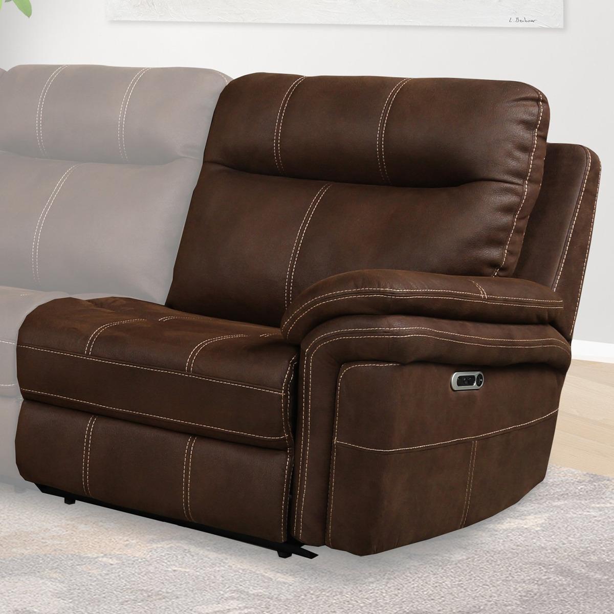 Parker House Mason Power Right Arm Facing Recliner in Dark Kahlua - Ideal Furniture (Fresno,CA)