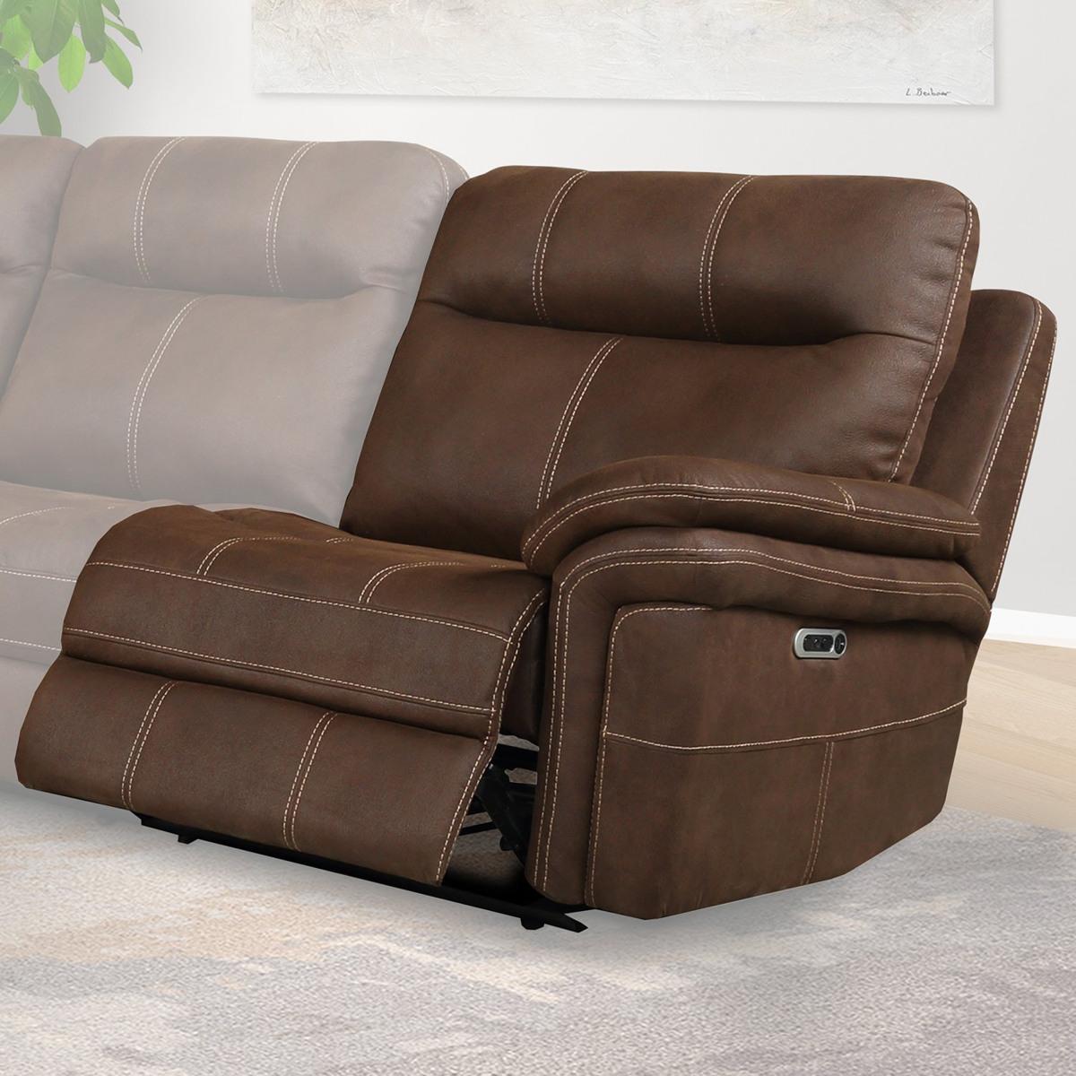 Parker House Mason Power Right Arm Facing Recliner in Dark Kahlua - Ideal Furniture (Fresno,CA)