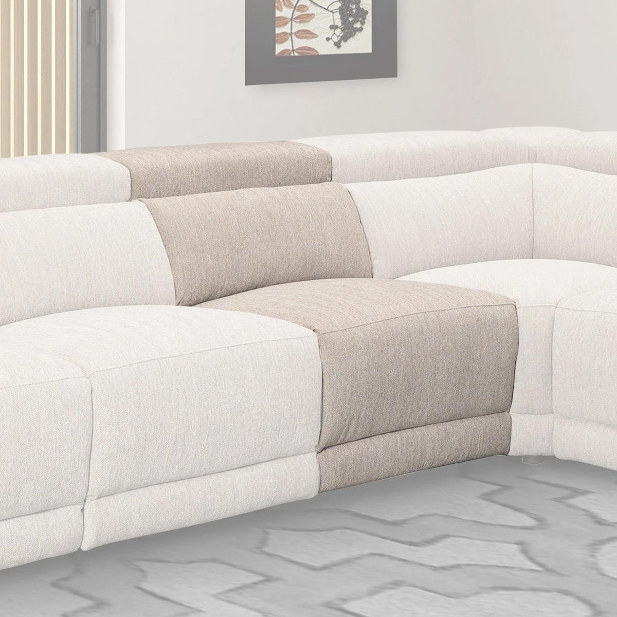 Parker House Noho Armless Chair in Bisque - Ideal Furniture (Fresno,CA)