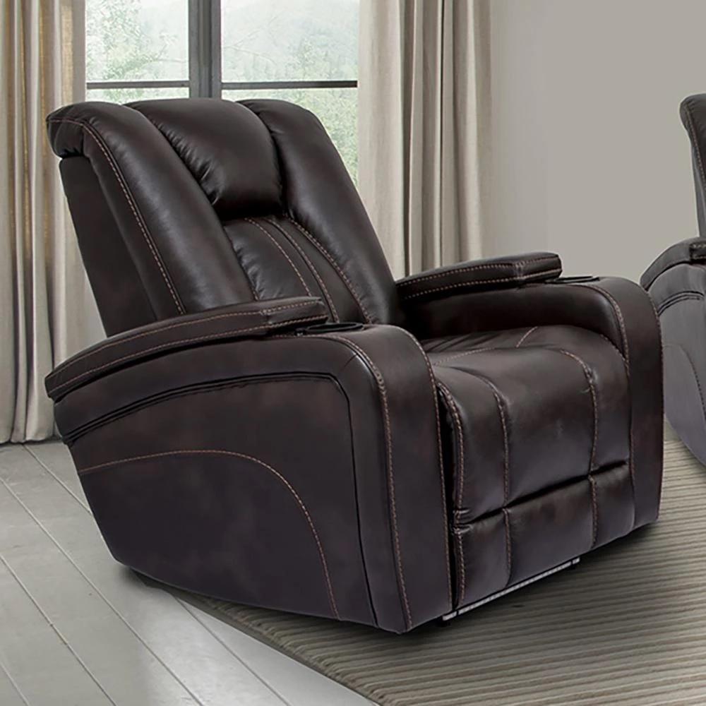 Parker House Optimus Power Recliner in Truffle - Ideal Furniture (Fresno,CA)