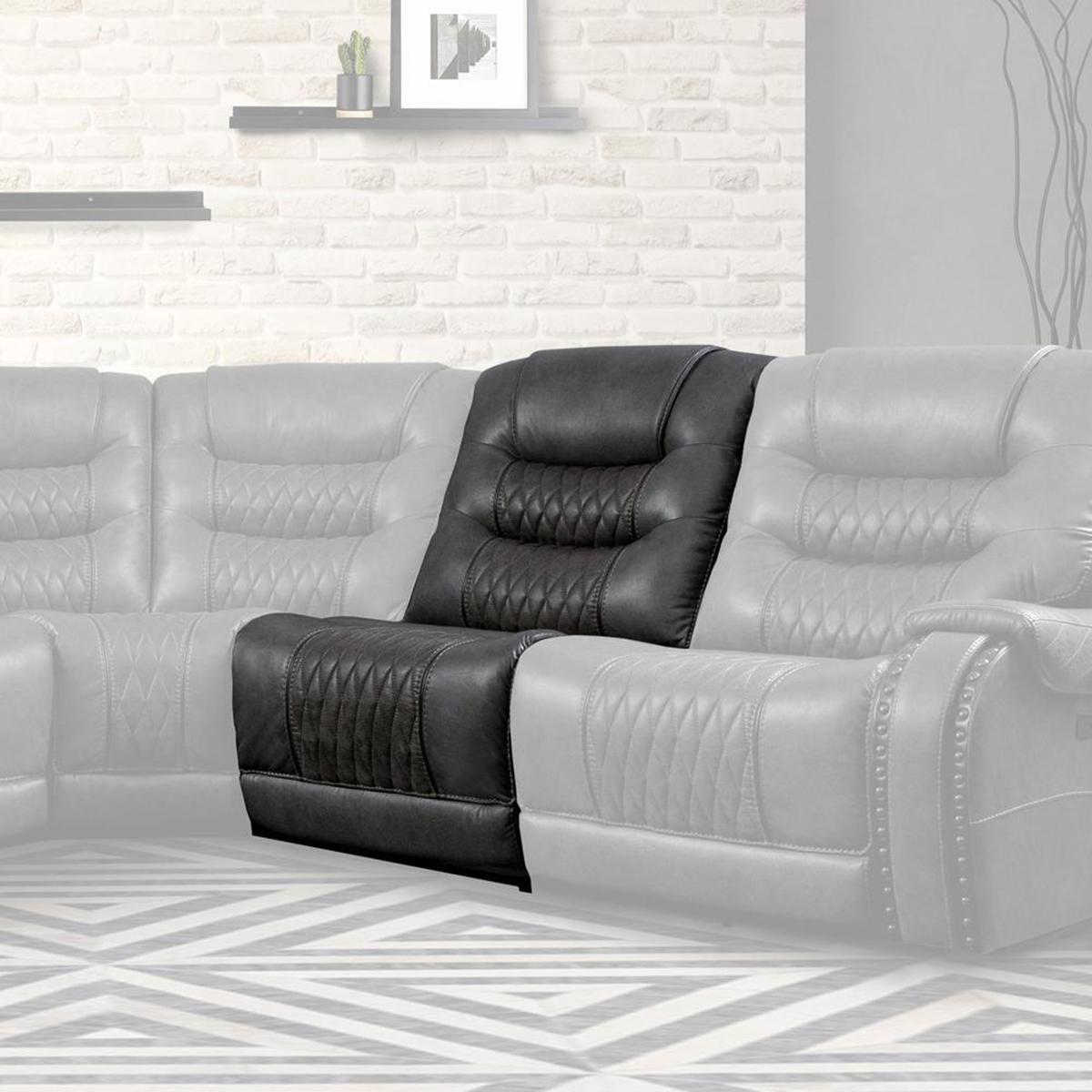 Parker House Outlaw Armless Chair in Stallion - Ideal Furniture (Fresno,CA)