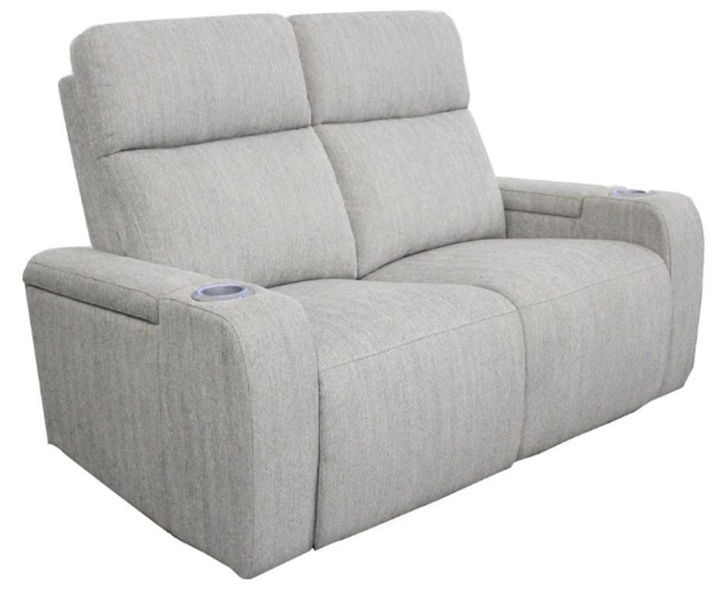 Parker House Orpheus Power Loveseat in Bisque - Ideal Furniture (Fresno,CA)