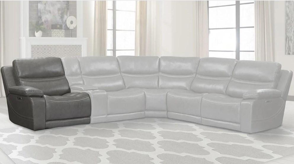 Parker House Palmer Left Arm Facing Recliner in Greige - Ideal Furniture (Fresno,CA)