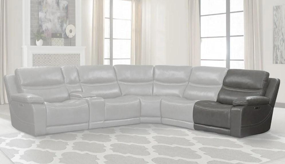 Parker House Palmer Right Arm Facing Recliner in Greige - Ideal Furniture (Fresno,CA)