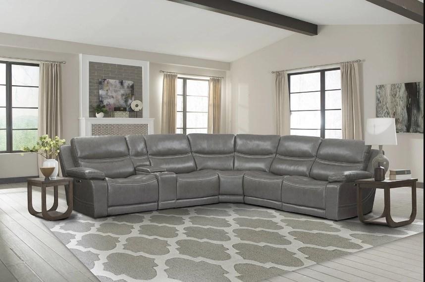 Parker House Palmer Armless Chair in Greige - Ideal Furniture (Fresno,CA)