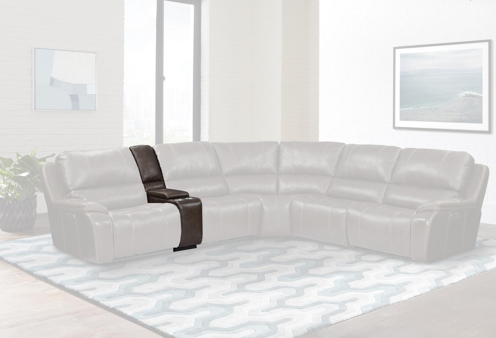 Parker House Potter Straight Console w/ USB in Walnut