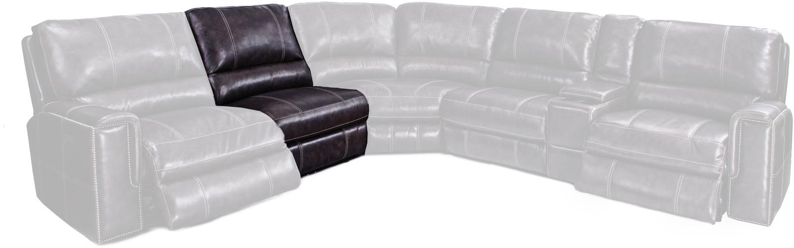 Parker House Salinger Armless Recliner PWR in Twilight - Ideal Furniture (Fresno,CA)