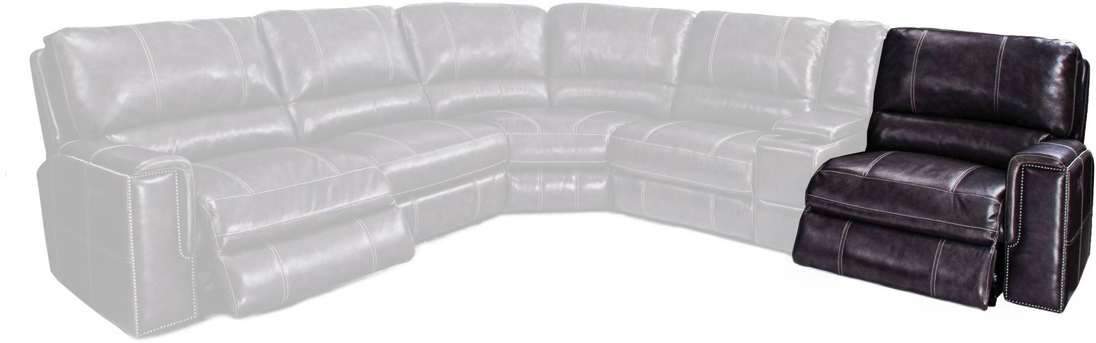 Parker House Salinger RAF Chair Recliner PWR w/USB & PWR Headrest in Twilight - Ideal Furniture (Fresno,CA)