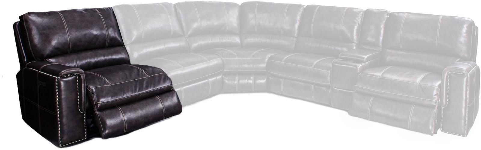 Parker House Salinger LAF Chair Recliner PWR w/USB & PWR Headrest in Twilight - Ideal Furniture (Fresno,CA)