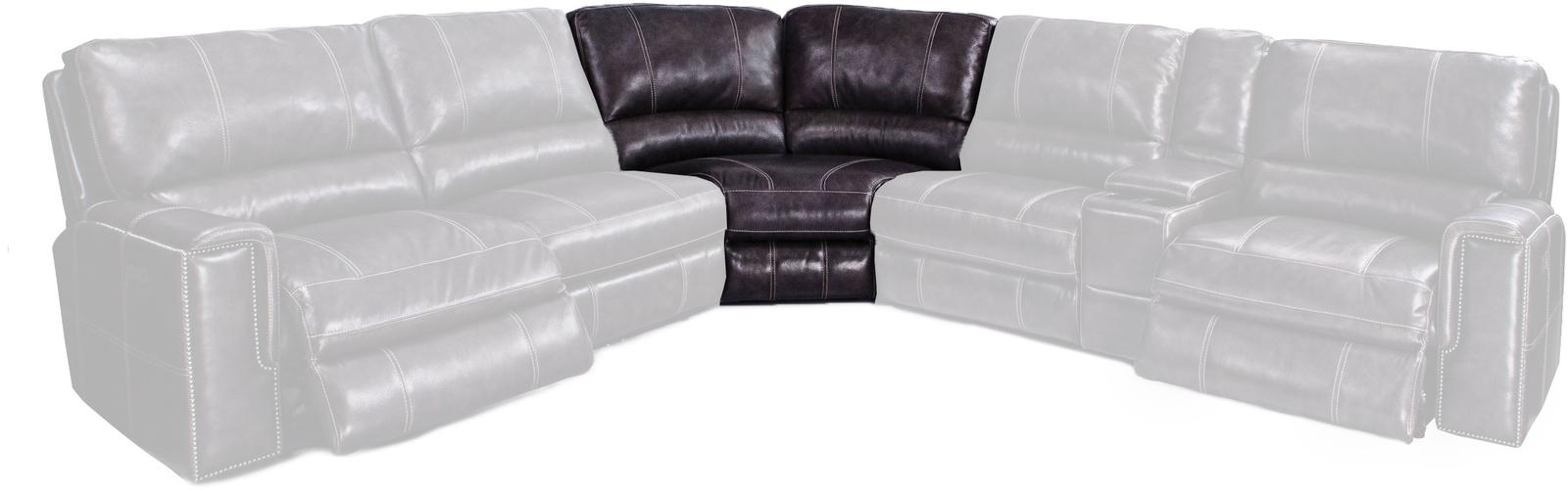 Parker House Salinger Recliner PWR w/USB & PWR Headrest in Twilight - Ideal Furniture (Fresno,CA)