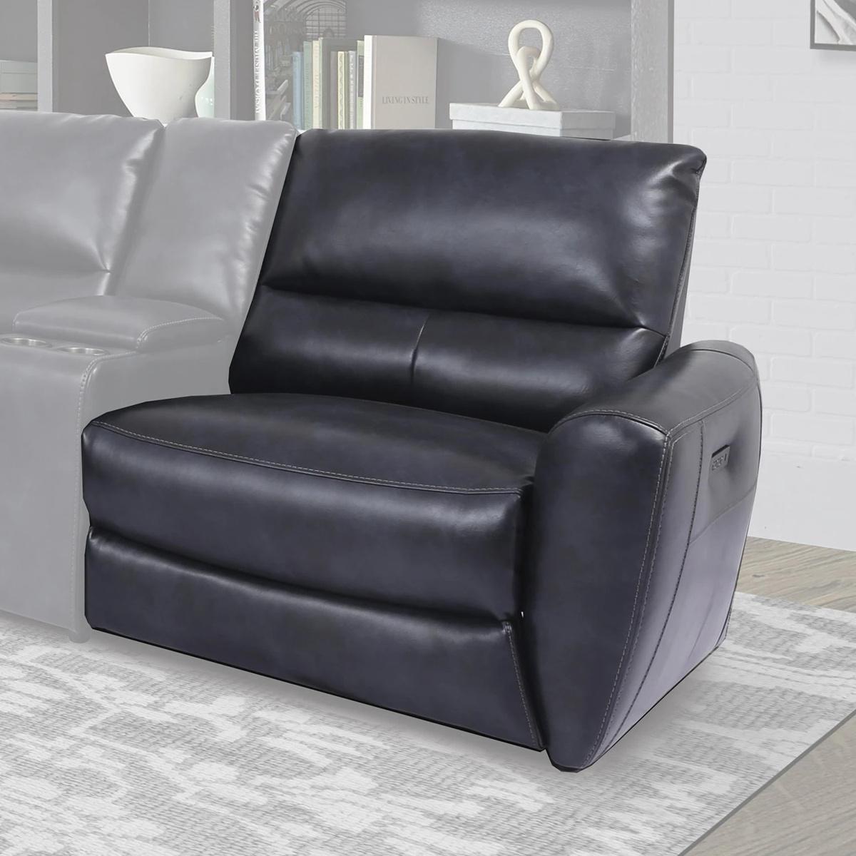 Parker House Samson Power Right Arm Facing Recliner in Banner Navy - Ideal Furniture (Fresno,CA)