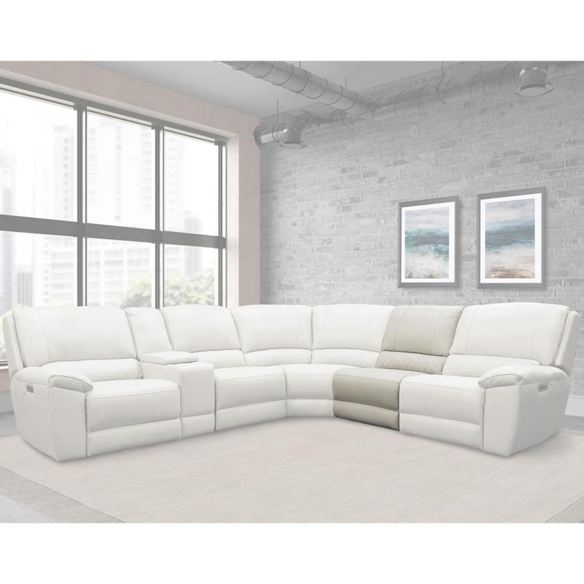 Parker House Scott Armless Chair in Alabaster