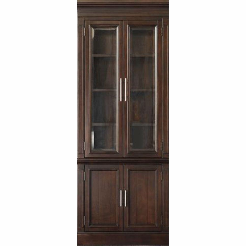 Parker House Stanford 32 in. Glass Door Cabinet - Ideal Furniture (Fresno,CA)