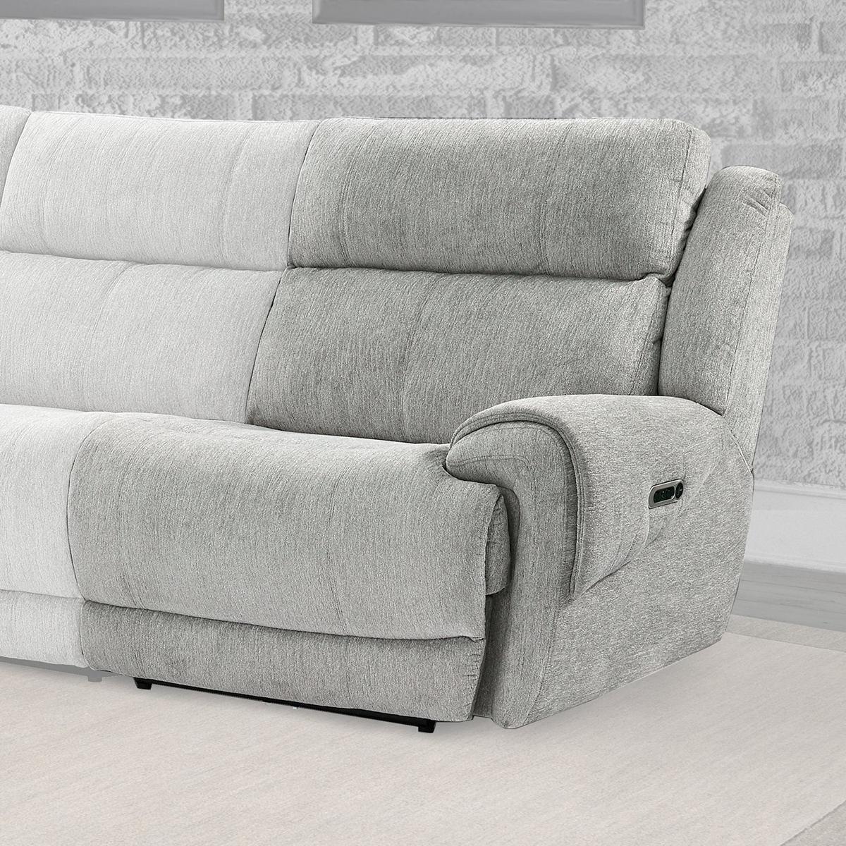 Parker House Spencer Power Right Arm Facing Recliner in Tide Pebble - Ideal Furniture (Fresno,CA)