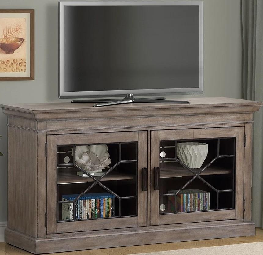 Parker House Sundance 63 in.TV Console in Sandstone - Ideal Furniture (Fresno,CA)