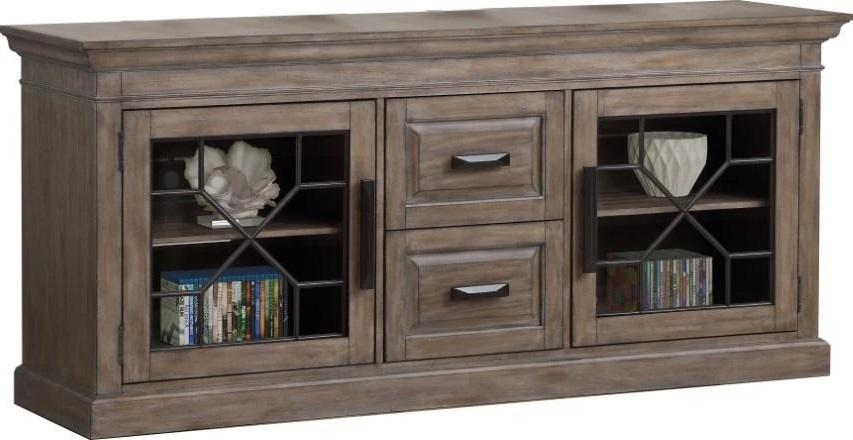 Parker House Sundance 76 in.TV Console in Sandstone - Ideal Furniture (Fresno,CA)