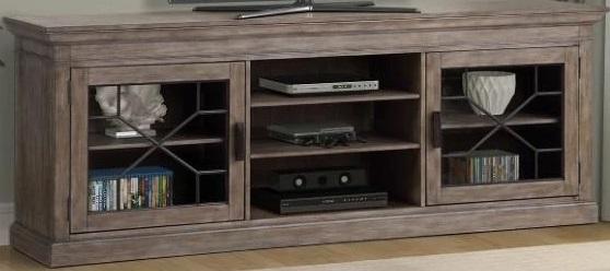 Parker House Sundance 92 in. TV Console in Sandstone - Ideal Furniture (Fresno,CA)