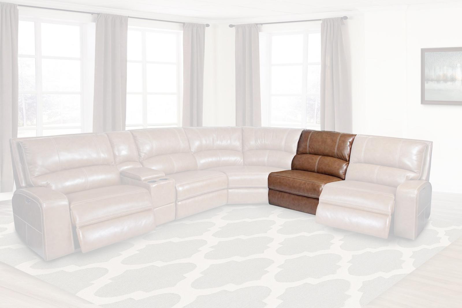 Parker House Swift Armless PWR Recliner in Bourbon - Ideal Furniture (Fresno,CA)