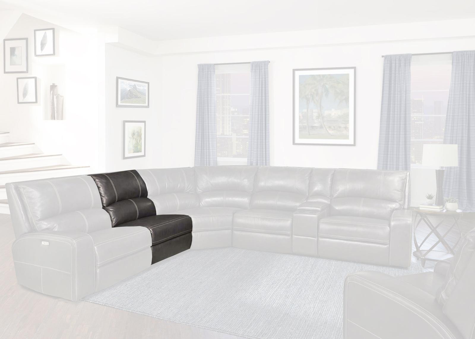 Parker House Swift Armless PWR Recliner in Twilight - Ideal Furniture (Fresno,CA)