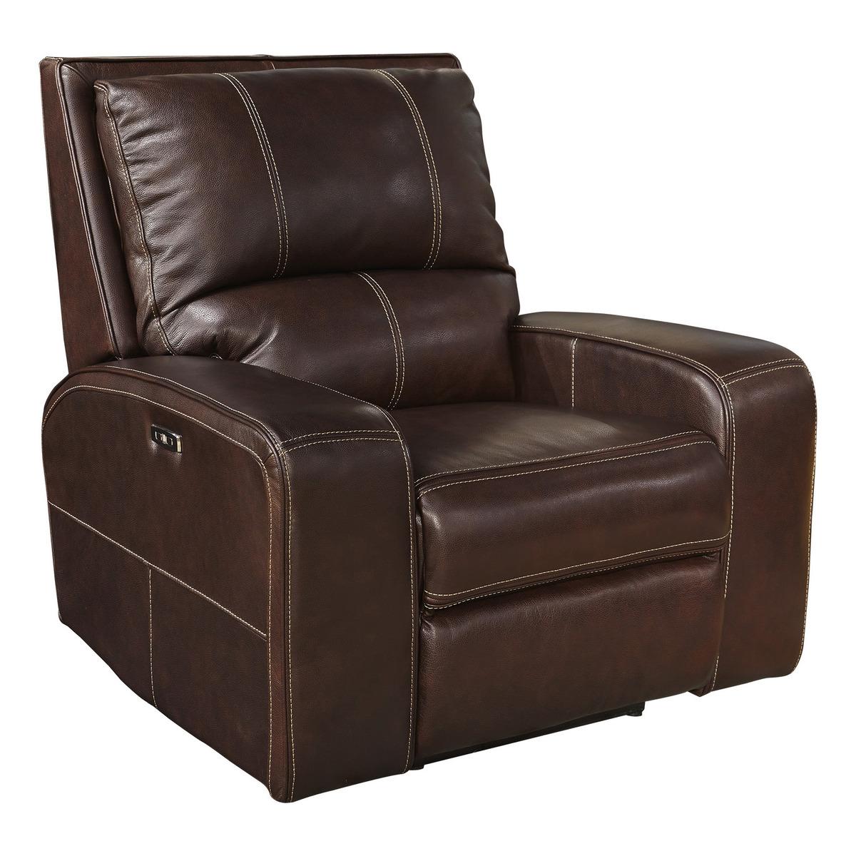 Parker House Swift Recliner PWR Reclining w/USB & PWR Headrest in Clydesdale - Ideal Furniture (Fresno,CA)