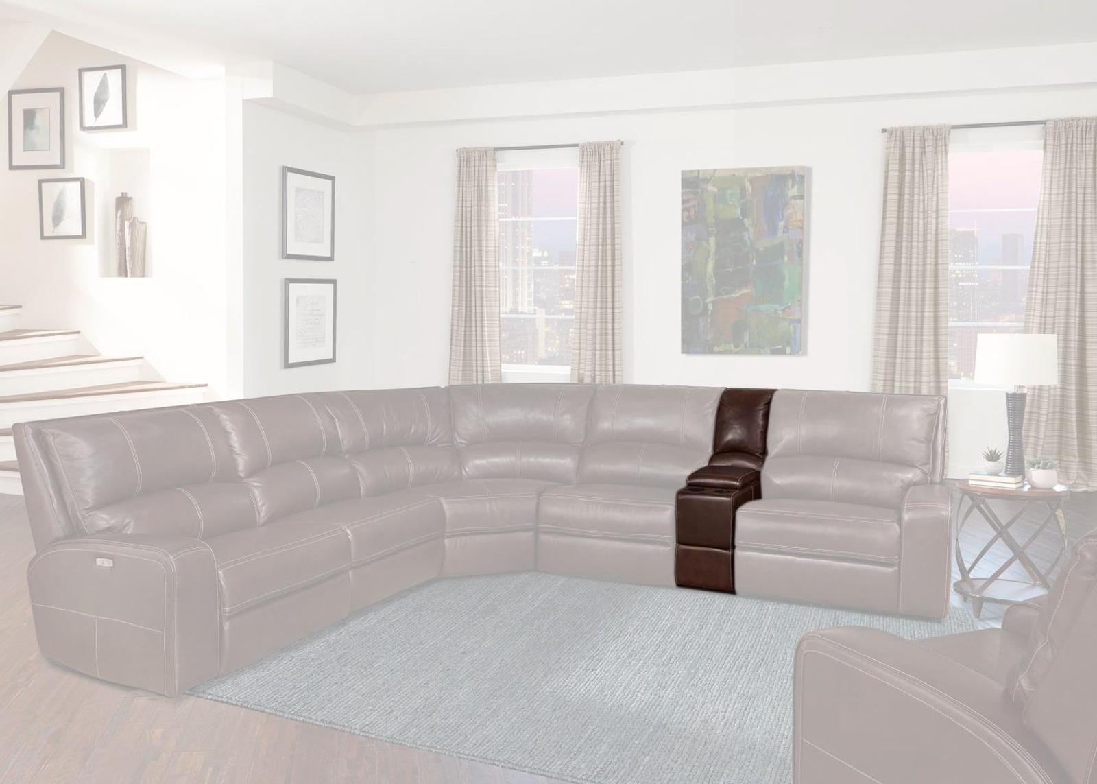 Parker House Swift Straight Console w/ USB in Clydesdale