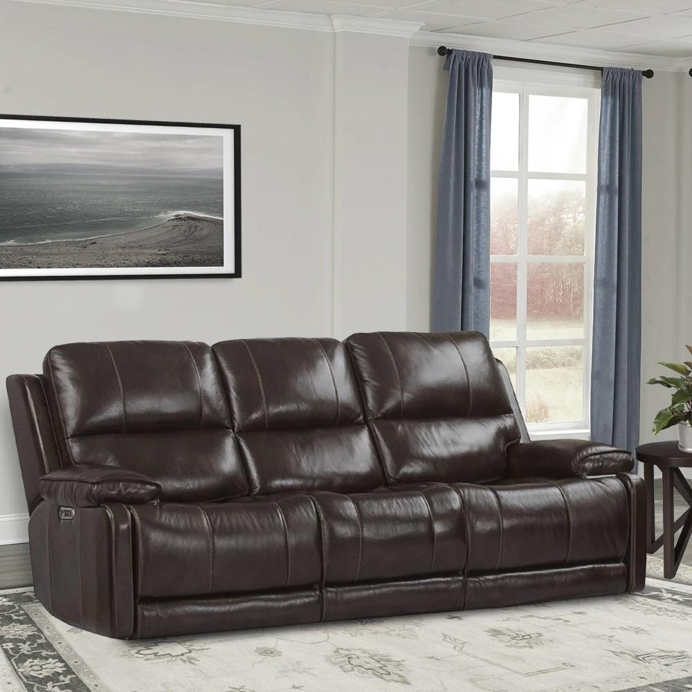 Parker House Thompson Power Sofa in Havana - Ideal Furniture (Fresno,CA)