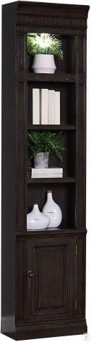 Parker House Washington Heights 22" Open Top Bookcase in Washed Charcoal - Ideal Furniture (Fresno,CA)