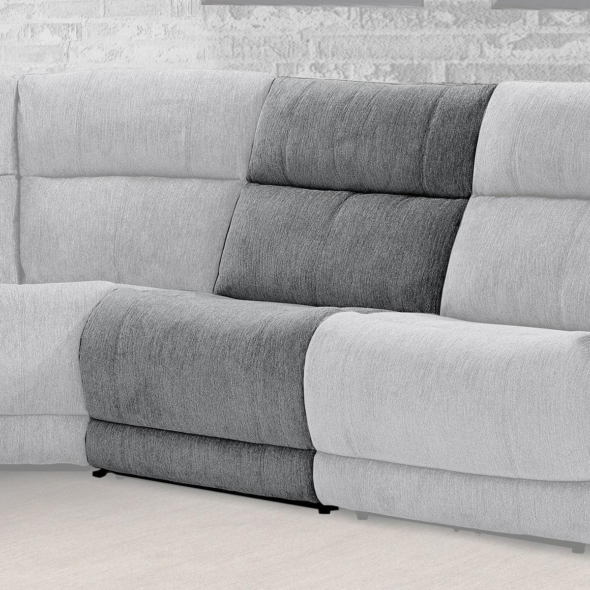 Parker House Spencer Armless Recliner in Tide Graphite - Ideal Furniture (Fresno,CA)