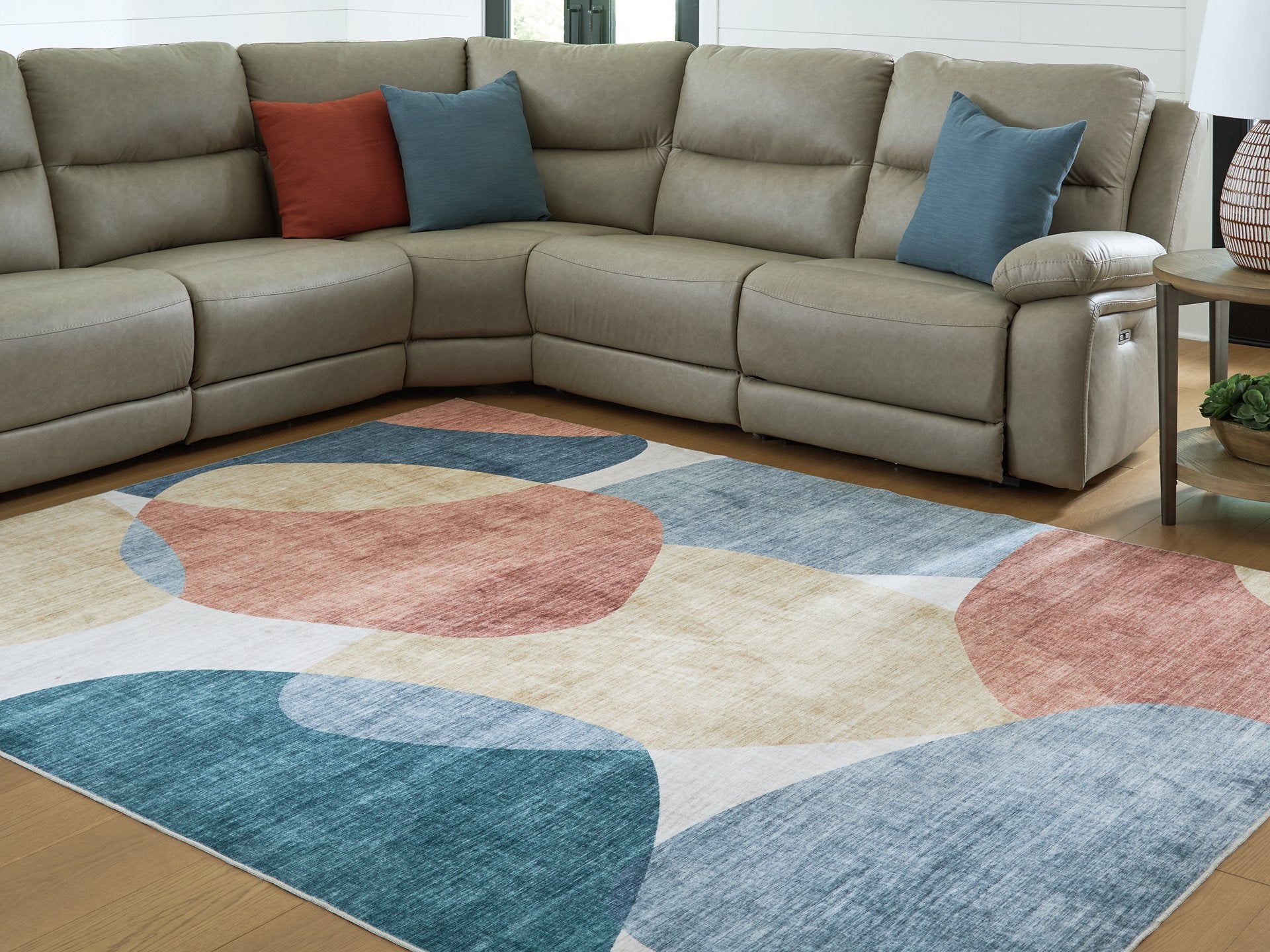 Chanleigh Washable 7'6" x 9'6" Area Rug - Ideal Furniture (Fresno,CA)