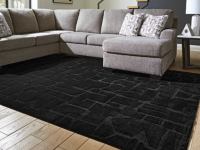 Gibbswell Washable 8' x 10' Area Rug - Ideal Furniture (Fresno,CA)