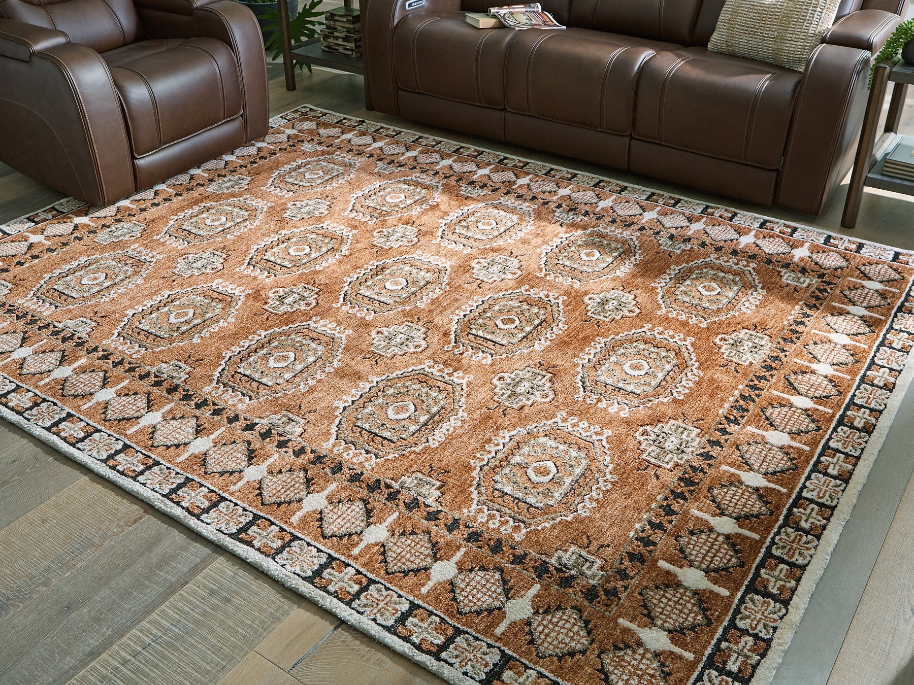 Qaabiz Area Rug - Ideal Furniture (Fresno,CA)