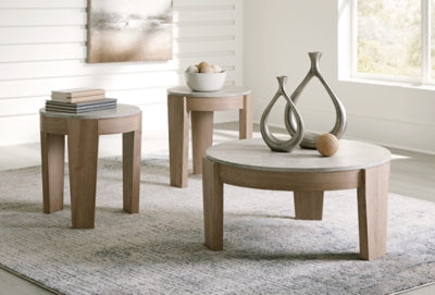 Guystone Table (Set of 3) - Ideal Furniture (Fresno,CA)
