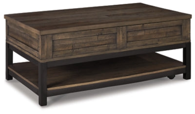 Johurst Coffee Table with Lift Top - Ideal Furniture (Fresno,CA)