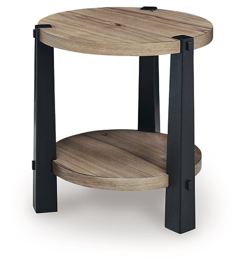 Ridgester End Table - Ideal Furniture (Fresno,CA)