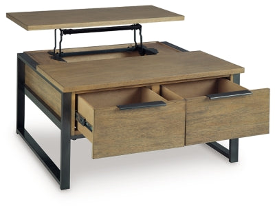 Montia Lift-Top Coffee Table - Ideal Furniture (Fresno,CA)