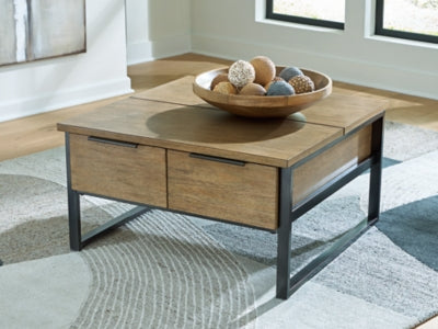 Montia Lift-Top Coffee Table - Ideal Furniture (Fresno,CA)