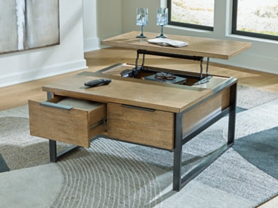 Montia Lift-Top Coffee Table - Ideal Furniture (Fresno,CA)