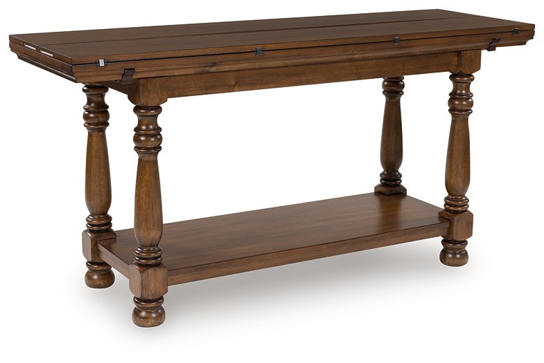 Sturlayne Flip Top Sofa Table - Ideal Furniture (Fresno,CA)