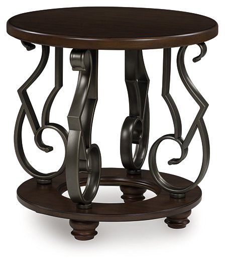 Frallyn End Table - Ideal Furniture (Fresno,CA)