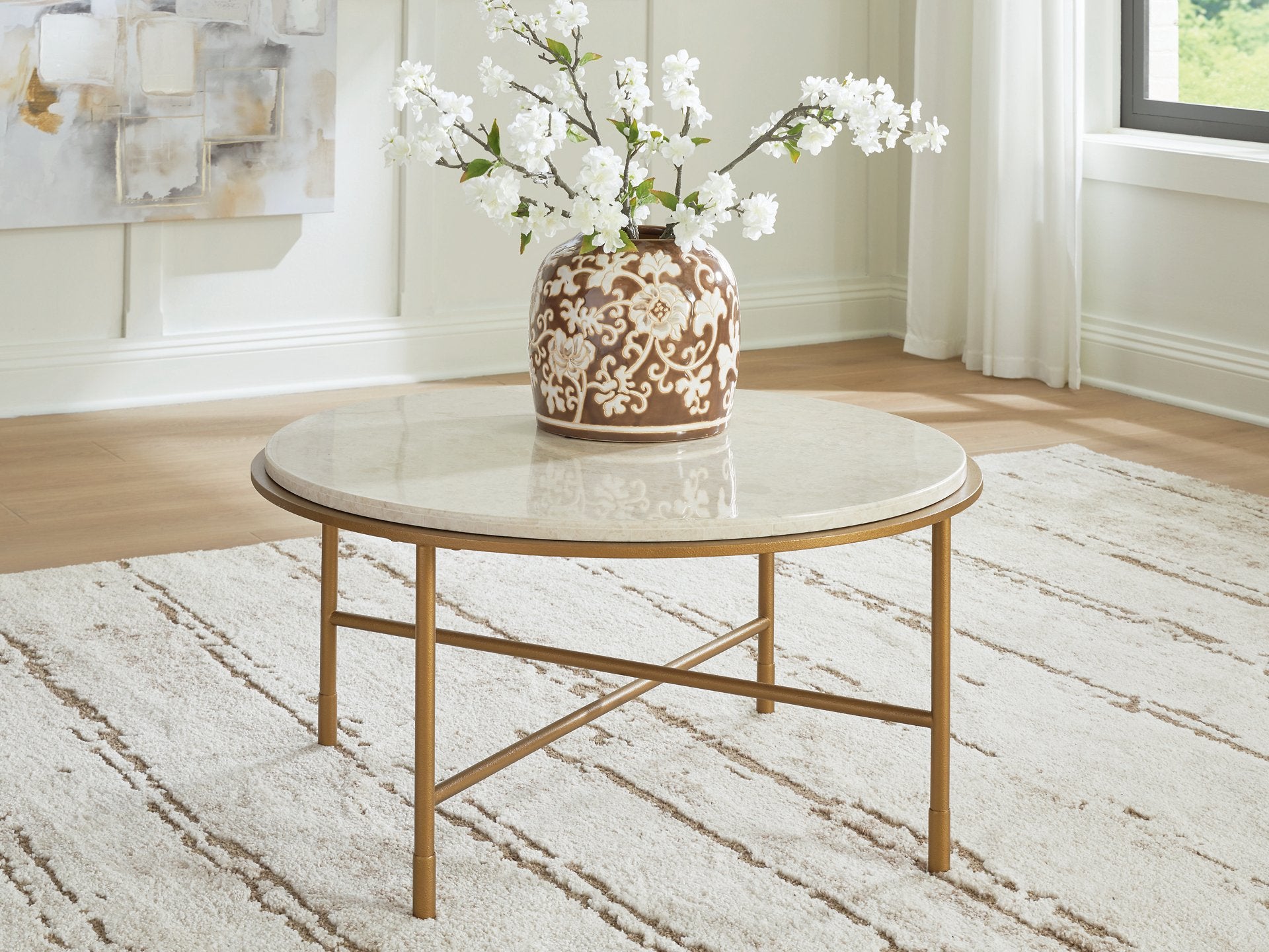 Alben Coffee Table - Ideal Furniture (Fresno,CA)