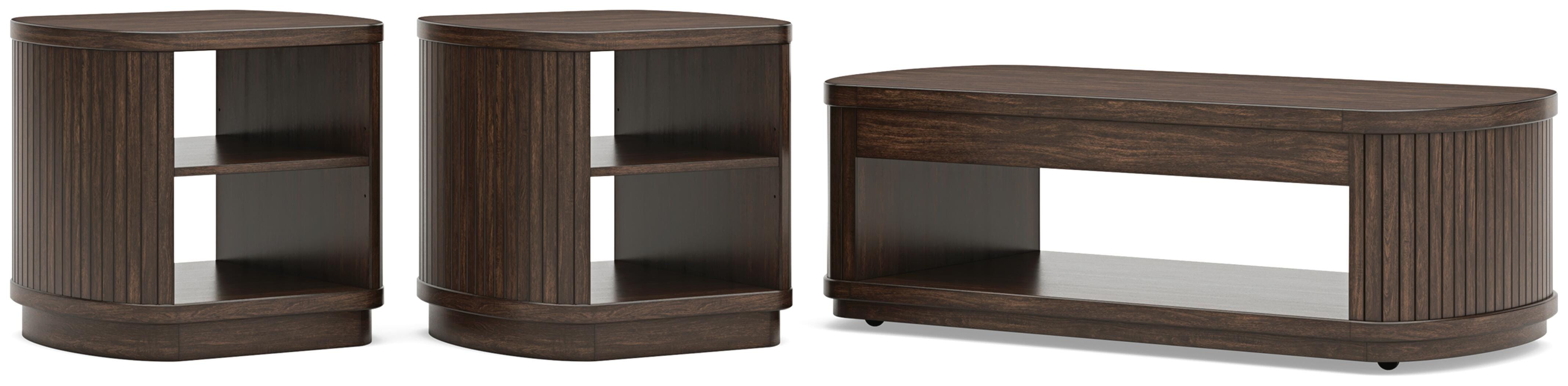 Korestone Occasional Table Set - Ideal Furniture (Fresno,CA)
