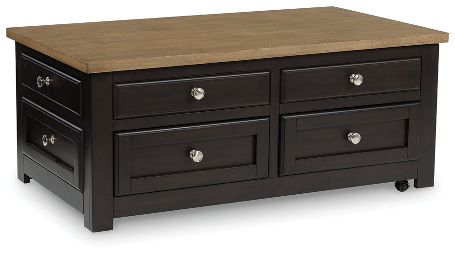 Drazmine Lift-Top Coffee Table - Ideal Furniture (Fresno,CA)